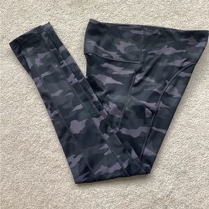 Athleta High-Waist Camo 7/8 Leggings, Size M Tall, NWOT